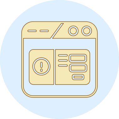 Modern b 'nin vektör illüstrasyonu eksik simgesi