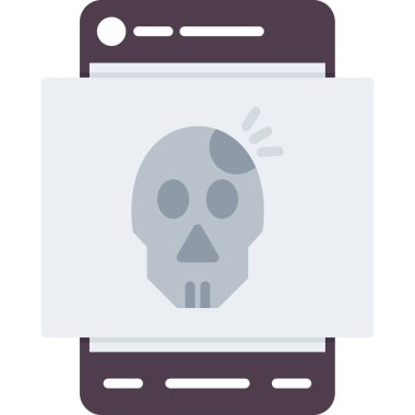 ölü akıllı telefon vektör simgesi