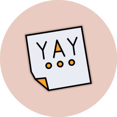 Harf simgesi olan bir harfin vektör illüstrasyonu