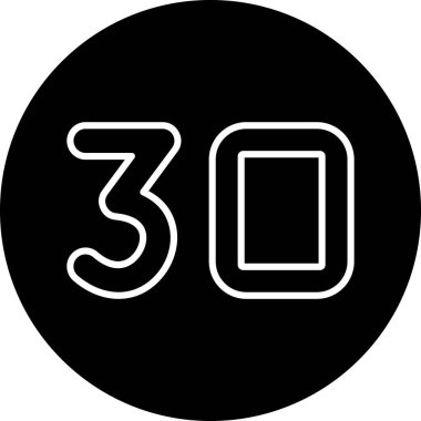 Modern b 'nin vektör illüstrasyonu eksik simgesi