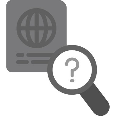 Ara. Web simgesi basit illüstrasyon