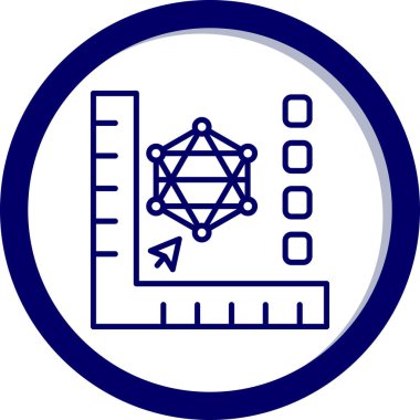 seo modern simgesinin vektör illüstrasyonu