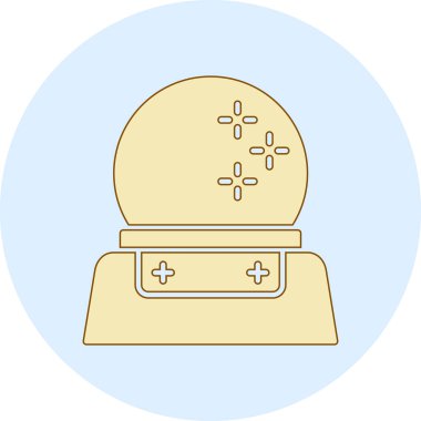 Modern simgenin vektör illüstrasyonu