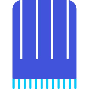 Tarak. Web simgesi basit illüstrasyon