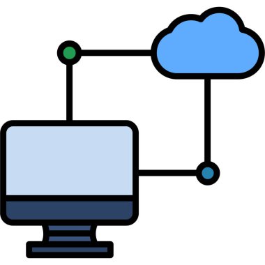 Geliştirme ve vektör illüstrasyonu için web tasarım simgesi
