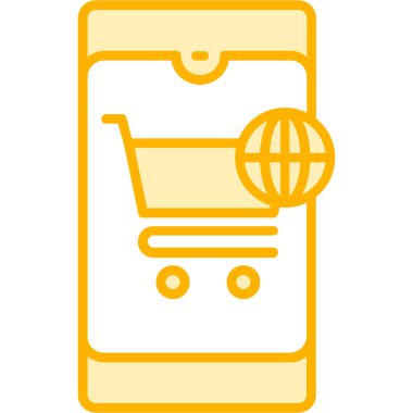 İnternetten alışveriş. Basit tasarım