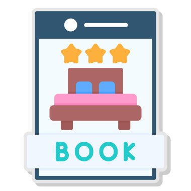 kitap simgesi, vektör illüstrasyonu