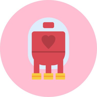 Robot vektör simge işareti simge vektör çizim kişisel ve ticari kullanım için..