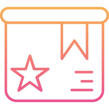 Web simgesi, takvimin vektör illüstrasyonu