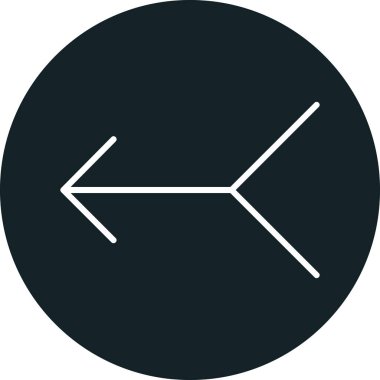 ok simgesinin vektör illüstrasyonu