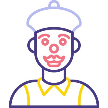 Palyaço. Basit tasarım