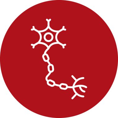 DNA molekülünün vektör simgesi