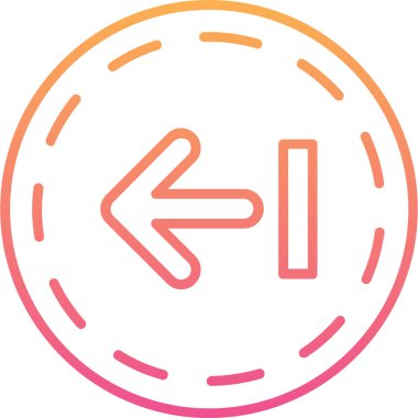 ok simgesinin vektör illüstrasyonu