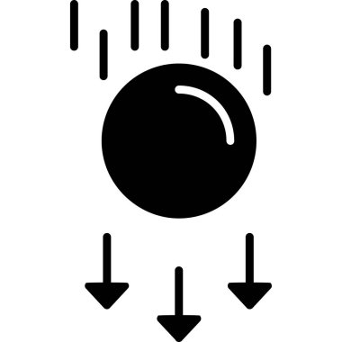 Modern bir simgenin vektör illüstrasyonu