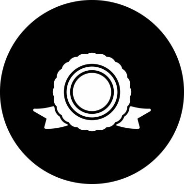 Bir araba simgesinin vektör illüstrasyonu