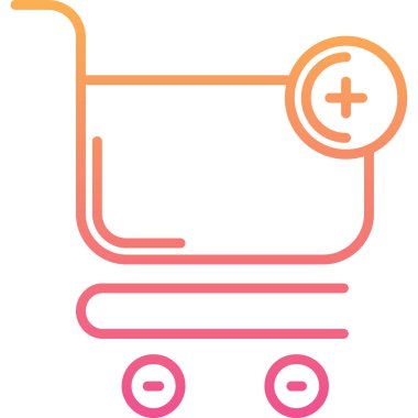 Alışveriş arabası. Basit tasarım