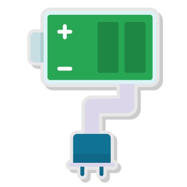 Bir robotun vektör çizimi