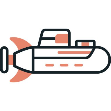 Tekne. Web simgesi basit illüstrasyon