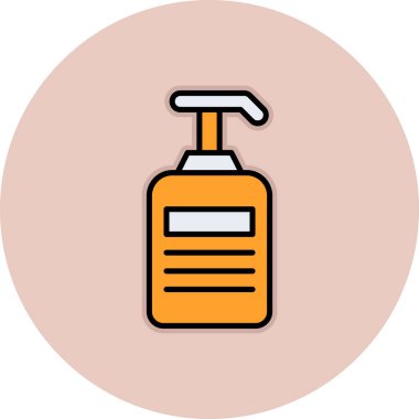 Tıbbi bir simgenin vektör illüstrasyonu