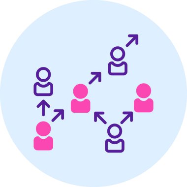 İnsan simgesinin vektör illüstrasyonu