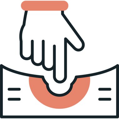 iş yönetimi dairesi simgesi - özet biçimi