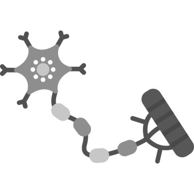 Bakteri simgesi. Virüs ve bakteri ikonu. vektör illüstrasyonu.