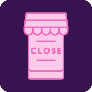 alışveriş simgesi vektör illüstrasyonu