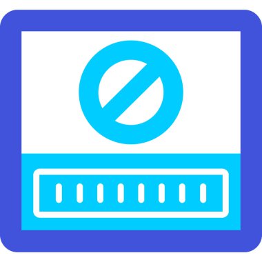 Bilgisayar. Web simgesi basit illüstrasyon