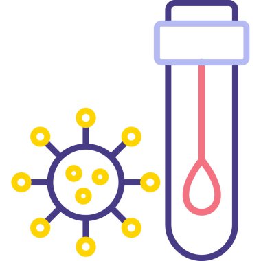 - Kan. Web simgesi basit illüstrasyon