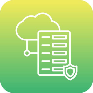 vektör sunucu illüstrasyonu