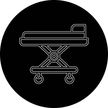 Kaykay simgesinin vektör illüstrasyonu