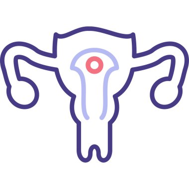 İnce çizgi biçiminde üreme sistemi simgesi