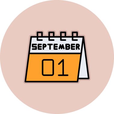 Takvim simgesi tasarım vektör