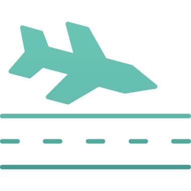 Düzlemsel düz simge, vektör illüstrasyonu