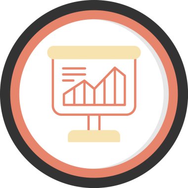 Modern simgenin vektör illüstrasyonu