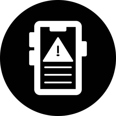 cep telefonu ikonu vektör illüstrasyonu