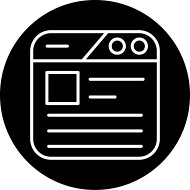 seo modern simgesinin vektör illüstrasyonu