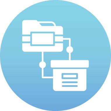 seo modern simgesinin vektör illüstrasyonu