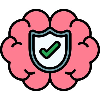 Rozet simgesi, vektör tasarımı