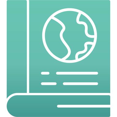 Toprak küresi simgesi, vektör