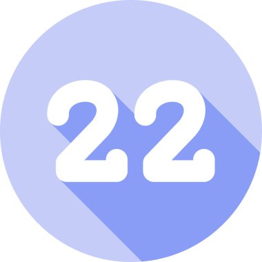 24 günlük doldurulmuş simge - özet biçimi