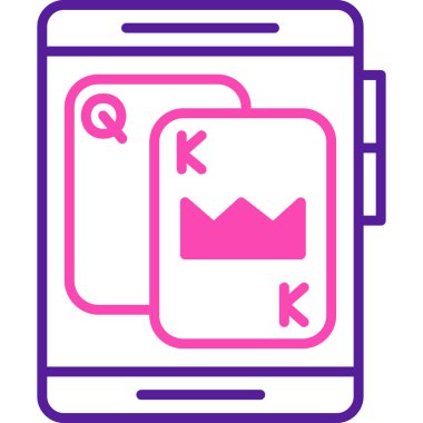 Akıllı telefon. Web simgesi basit tasarım