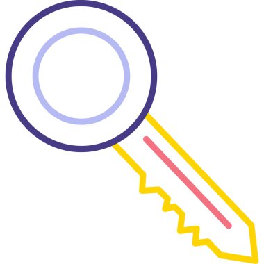 Arama vektörü simgesi modern basit vektör simgesi