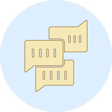 İki: Renkli konuşma balonları. vektör.