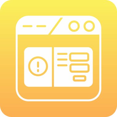 Uygulama modern simgesinin vektör illüstrasyonu