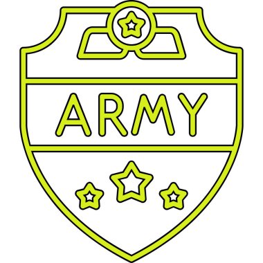 kalkan ikon vektör illüstrasyonu