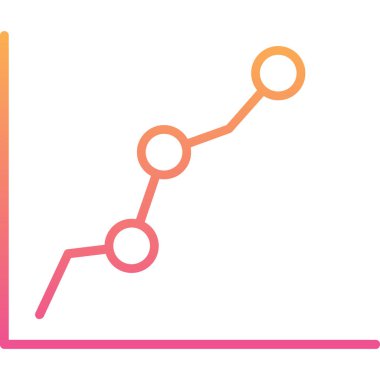 grafik şeması renk çizelgesi vektör simgesi