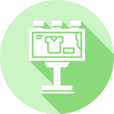 Modern b 'nin vektör illüstrasyonu çanta simgesinden yoksun