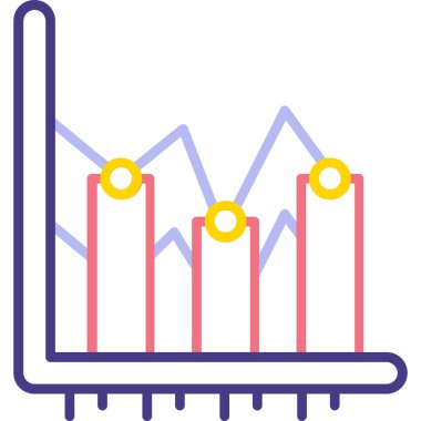 ticari grafik vektör simgesi