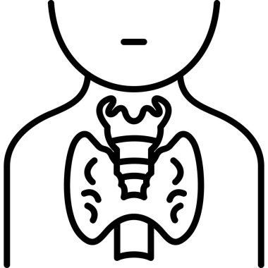 akciğerler insan vücut simgesi